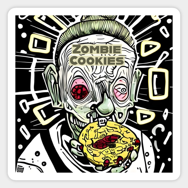 Zombie Cookies Magnet by animegirlnft